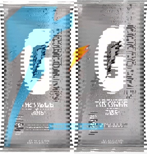 Activity Drink: 21 oz, Packet, Glacier Freeze, Powder, Yields 2.5 gal